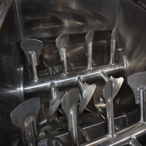 梨刀混合机内部