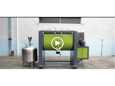 卧式混合机试机